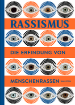 Cover des Ausstellkungskatalogs mit verschiedenenfarbigen Augen, die in bunte Varianten des Museumslogos montiert  sind
